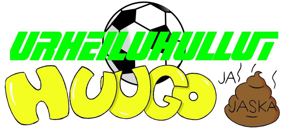 Urheiluhullut Huugo ja Jaska -logo
